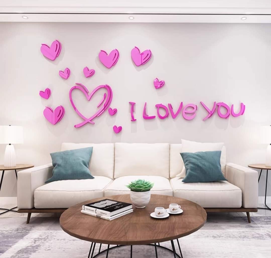 Pegatina Decorativa (LOVE)