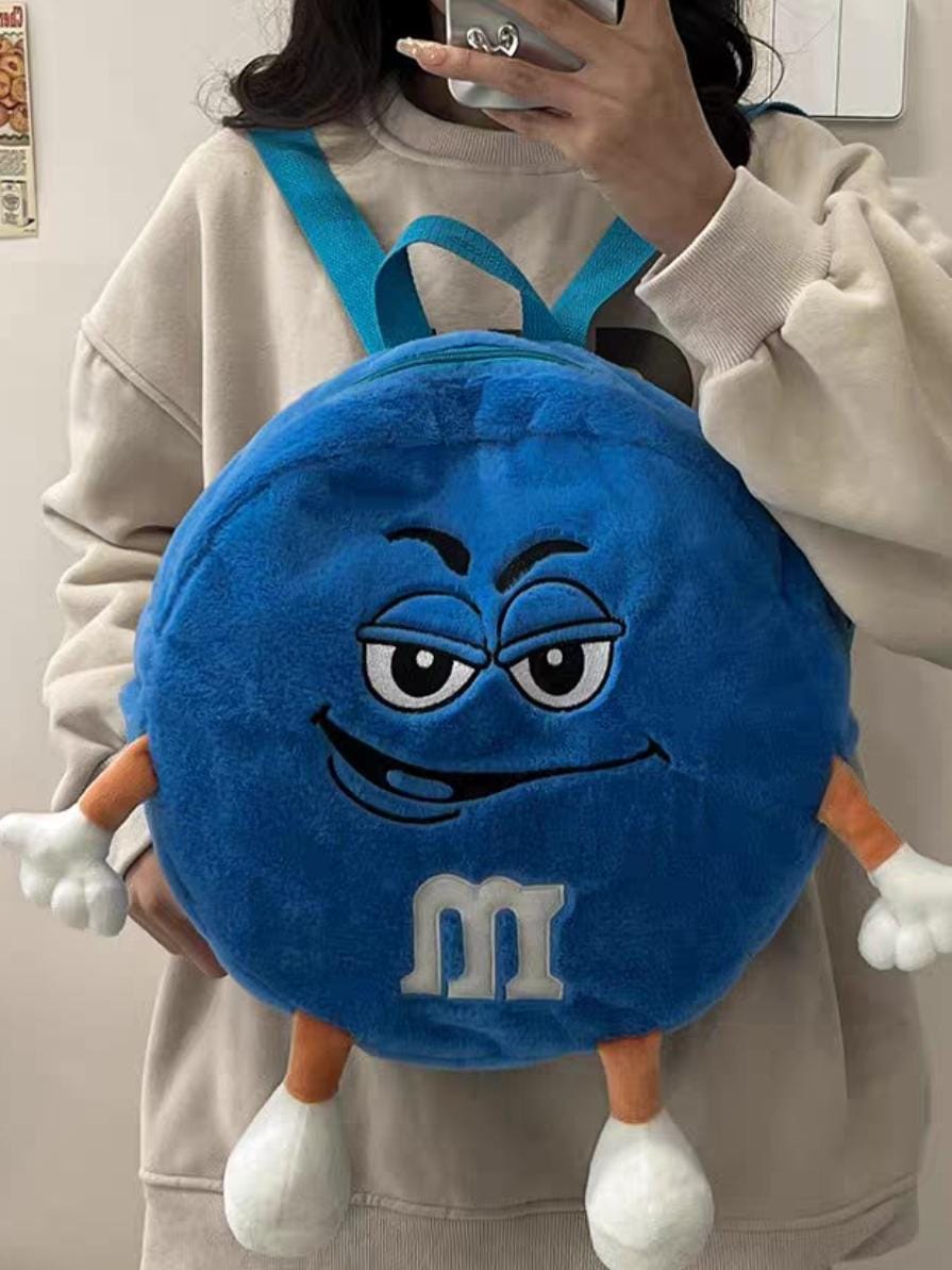 MOCHILA FELPA m&m